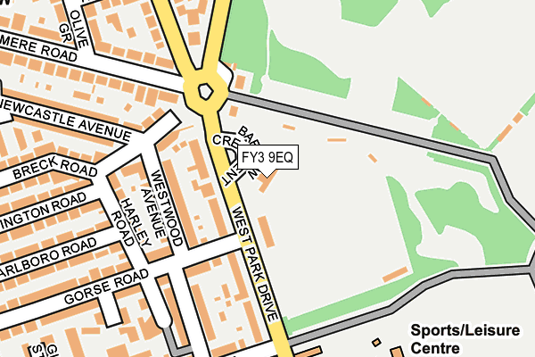 FY3 9EQ map - OS OpenMap – Local (Ordnance Survey) FY3 9EQ map - OS OpenMap – Local (Ordnance Survey)