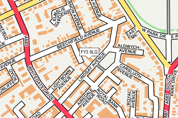 FY3 9LG map - OS OpenMap – Local (Ordnance Survey) FY3 9LG map - OS OpenMap – Local (Ordnance Survey)