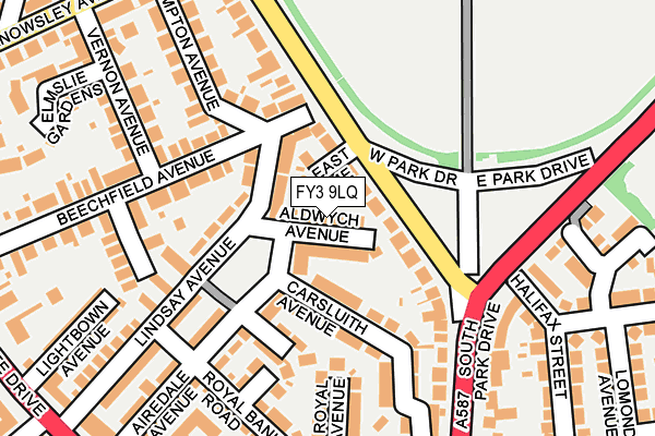 FY3 9LQ map - OS OpenMap – Local (Ordnance Survey) FY3 9LQ map - OS OpenMap – Local (Ordnance Survey)