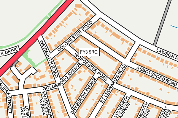FY3 9RQ map - OS OpenMap – Local (Ordnance Survey) FY3 9RQ map - OS OpenMap – Local (Ordnance Survey)