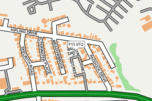 FY3 9TQ map - OS OpenMap – Local (Ordnance Survey) FY3 9TQ map - OS OpenMap – Local (Ordnance Survey)