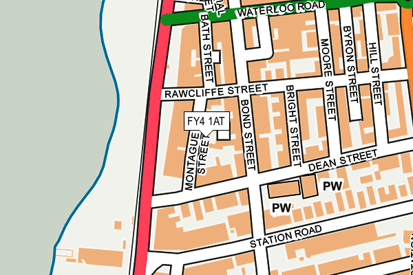 FY4 1AT map - OS OpenMap – Local (Ordnance Survey) FY4 1AT map - OS OpenMap – Local (Ordnance Survey)