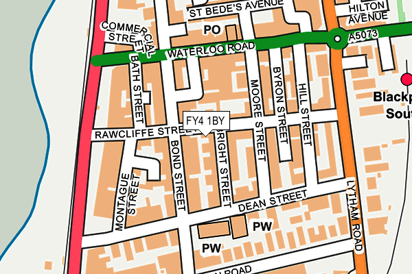 FY4 1BY map - OS OpenMap – Local (Ordnance Survey) FY4 1BY map - OS OpenMap – Local (Ordnance Survey)