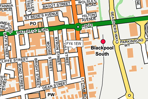 FY4 1EW map - OS OpenMap – Local (Ordnance Survey) FY4 1EW map - OS OpenMap – Local (Ordnance Survey)