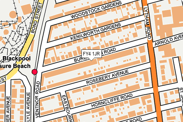 FY4 1JR map - OS OpenMap – Local (Ordnance Survey) FY4 1JR map - OS OpenMap – Local (Ordnance Survey)
