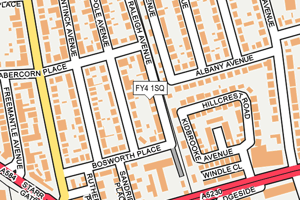 FY4 1SQ map - OS OpenMap – Local (Ordnance Survey) FY4 1SQ map - OS OpenMap – Local (Ordnance Survey)