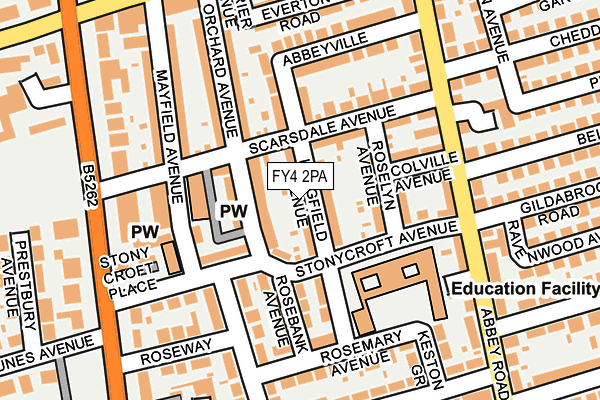 FY4 2PA map - OS OpenMap – Local (Ordnance Survey) FY4 2PA map - OS OpenMap – Local (Ordnance Survey)