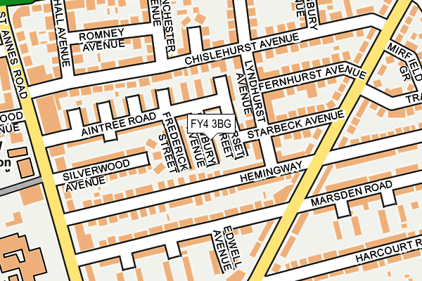 FY4 3BG map - OS OpenMap – Local (Ordnance Survey) FY4 3BG map - OS OpenMap – Local (Ordnance Survey)