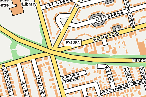FY4 3EA map - OS OpenMap – Local (Ordnance Survey) FY4 3EA map - OS OpenMap – Local (Ordnance Survey)