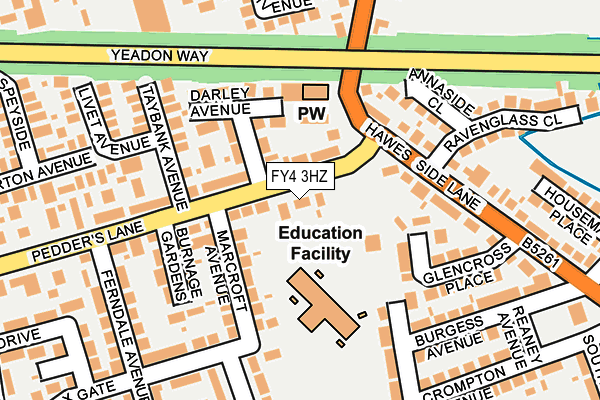 FY4 3HZ map - OS OpenMap – Local (Ordnance Survey) FY4 3HZ map - OS OpenMap – Local (Ordnance Survey)