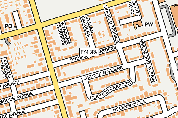 FY4 3PA map - OS OpenMap – Local (Ordnance Survey) FY4 3PA map - OS OpenMap – Local (Ordnance Survey)