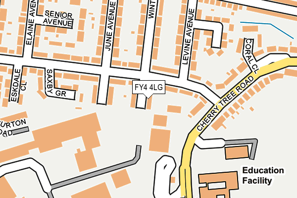 FY4 4LG map - OS OpenMap – Local (Ordnance Survey) FY4 4LG map - OS OpenMap – Local (Ordnance Survey)