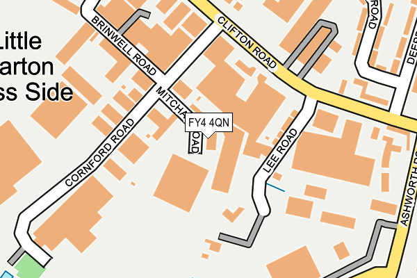 FY4 4QN map - OS OpenMap – Local (Ordnance Survey) FY4 4QN map - OS OpenMap – Local (Ordnance Survey)