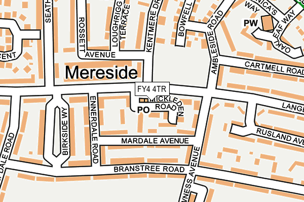 FY4 4TR map - OS OpenMap – Local (Ordnance Survey) FY4 4TR map - OS OpenMap – Local (Ordnance Survey)
