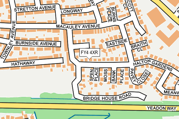 FY4 4XR map - OS OpenMap – Local (Ordnance Survey) FY4 4XR map - OS OpenMap – Local (Ordnance Survey)