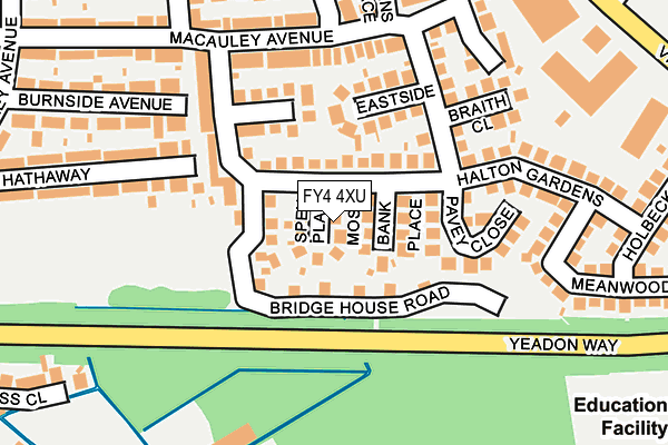 FY4 4XU map - OS OpenMap – Local (Ordnance Survey) FY4 4XU map - OS OpenMap – Local (Ordnance Survey)