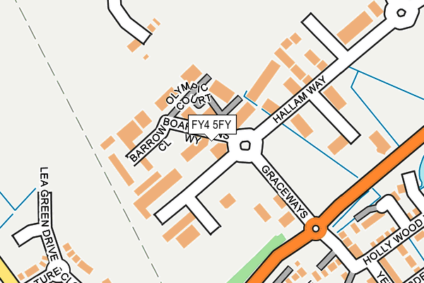 FY4 5FY map - OS OpenMap – Local (Ordnance Survey) FY4 5FY map - OS OpenMap – Local (Ordnance Survey)