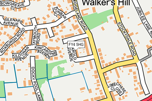 FY4 5HG map - OS OpenMap – Local (Ordnance Survey) FY4 5HG map - OS OpenMap – Local (Ordnance Survey)