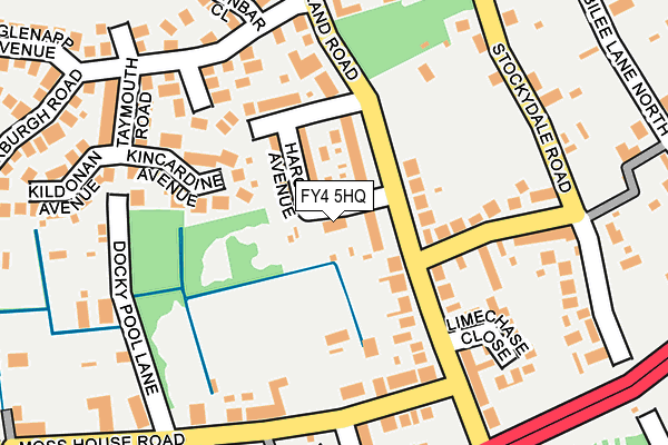 FY4 5HQ map - OS OpenMap – Local (Ordnance Survey) FY4 5HQ map - OS OpenMap – Local (Ordnance Survey)