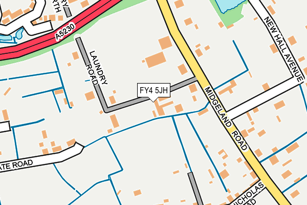 FY4 5JH map - OS OpenMap – Local (Ordnance Survey) FY4 5JH map - OS OpenMap – Local (Ordnance Survey)