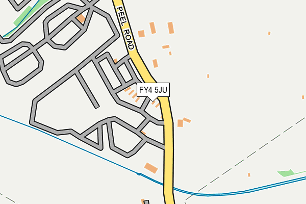 FY4 5JU map - OS OpenMap – Local (Ordnance Survey) FY4 5JU map - OS OpenMap – Local (Ordnance Survey)