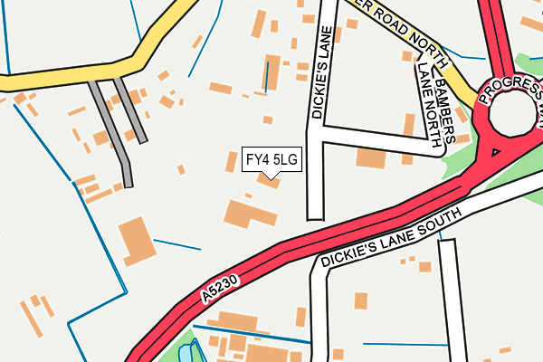 FY4 5LG map - OS OpenMap – Local (Ordnance Survey) FY4 5LG map - OS OpenMap – Local (Ordnance Survey)