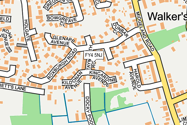 FY4 5NJ map - OS OpenMap – Local (Ordnance Survey) FY4 5NJ map - OS OpenMap – Local (Ordnance Survey)