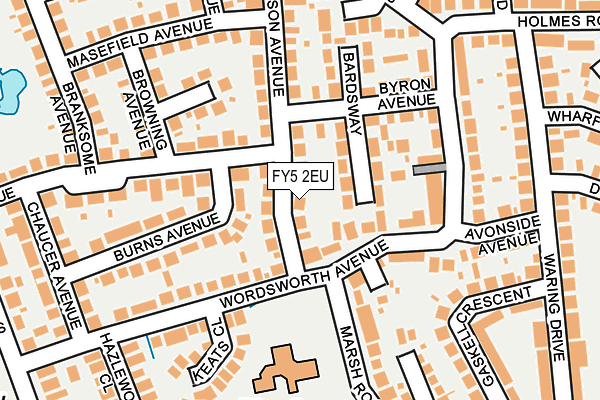 FY5 2EU map - OS OpenMap – Local (Ordnance Survey) FY5 2EU map - OS OpenMap – Local (Ordnance Survey)