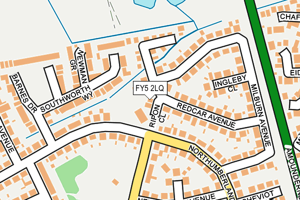 FY5 2LQ map - OS OpenMap – Local (Ordnance Survey) FY5 2LQ map - OS OpenMap – Local (Ordnance Survey)