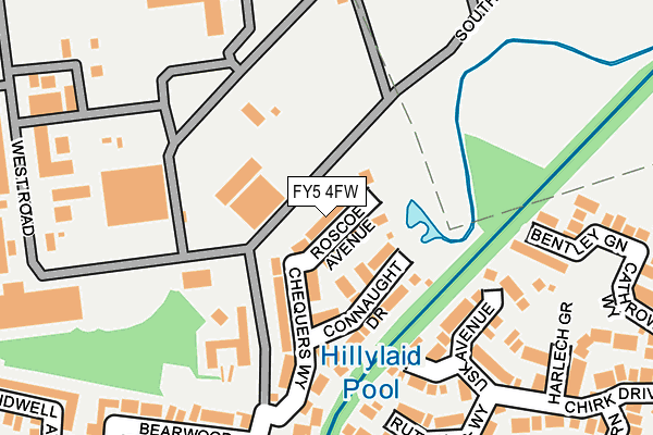 FY5 4FW map - OS OpenMap – Local (Ordnance Survey) FY5 4FW map - OS OpenMap – Local (Ordnance Survey)