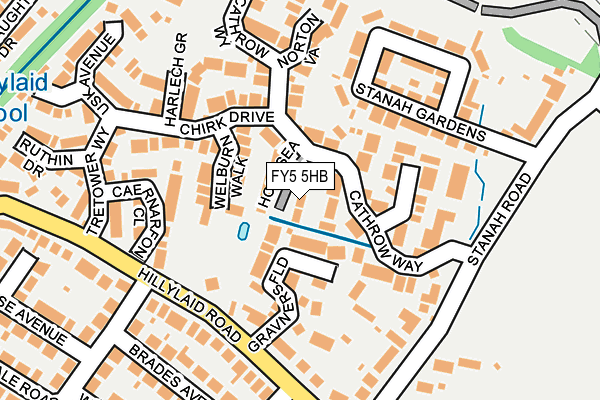 FY5 5HB map - OS OpenMap – Local (Ordnance Survey) FY5 5HB map - OS OpenMap – Local (Ordnance Survey)