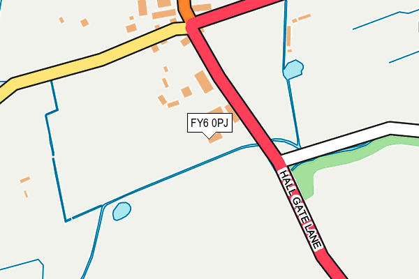 FY6 0PJ map - OS OpenMap – Local (Ordnance Survey) FY6 0PJ map - OS OpenMap – Local (Ordnance Survey)