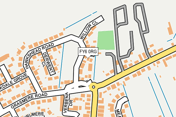FY6 0RG map - OS OpenMap – Local (Ordnance Survey) FY6 0RG map - OS OpenMap – Local (Ordnance Survey)