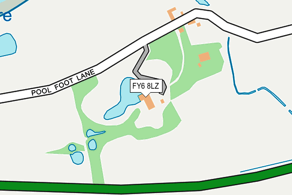 FY6 8LZ map - OS OpenMap – Local (Ordnance Survey) FY6 8LZ map - OS OpenMap – Local (Ordnance Survey)