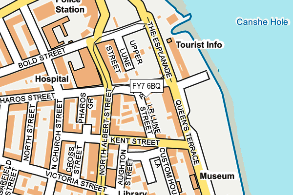 FY7 6BQ map - OS OpenMap – Local (Ordnance Survey) FY7 6BQ map - OS OpenMap – Local (Ordnance Survey)