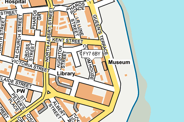 FY7 6BY map - OS OpenMap – Local (Ordnance Survey) FY7 6BY map - OS OpenMap – Local (Ordnance Survey)