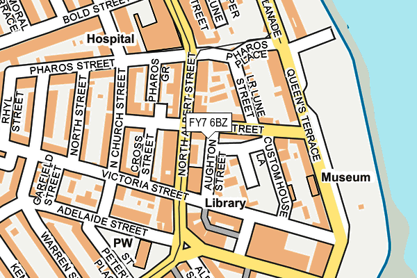 FY7 6BZ map - OS OpenMap – Local (Ordnance Survey) FY7 6BZ map - OS OpenMap – Local (Ordnance Survey)