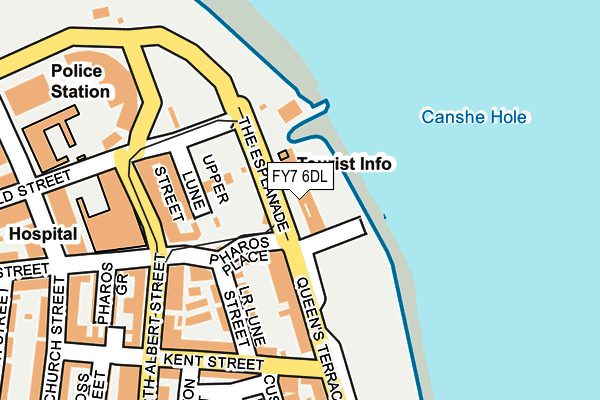 FY7 6DL map - OS OpenMap – Local (Ordnance Survey) FY7 6DL map - OS OpenMap – Local (Ordnance Survey)