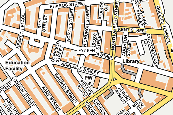 FY7 6EH map - OS OpenMap – Local (Ordnance Survey) FY7 6EH map - OS OpenMap – Local (Ordnance Survey)