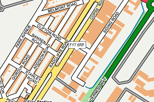 FY7 6RP map - OS OpenMap – Local (Ordnance Survey) FY7 6RP map - OS OpenMap – Local (Ordnance Survey)