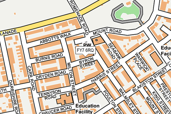 FY7 6RQ map - OS OpenMap – Local (Ordnance Survey) FY7 6RQ map - OS OpenMap – Local (Ordnance Survey)