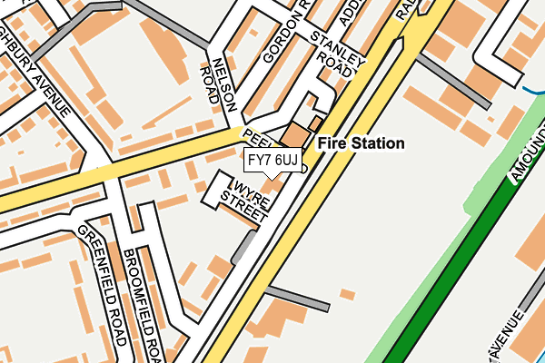 FY7 6UJ map - OS OpenMap – Local (Ordnance Survey) FY7 6UJ map - OS OpenMap – Local (Ordnance Survey)