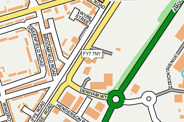 FY7 7NY map - OS OpenMap – Local (Ordnance Survey) FY7 7NY map - OS OpenMap – Local (Ordnance Survey)