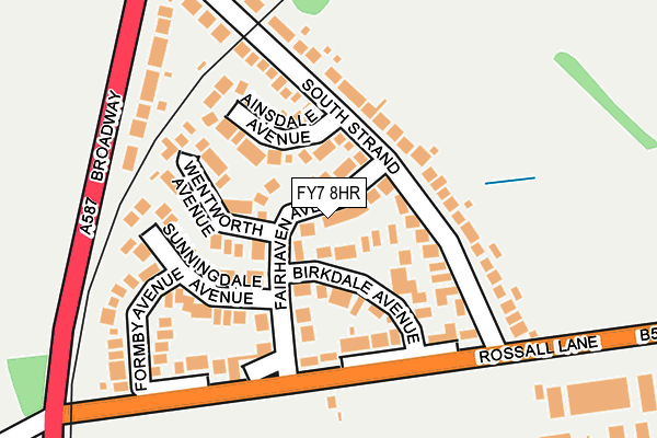 FY7 8HR map - OS OpenMap – Local (Ordnance Survey) FY7 8HR map - OS OpenMap – Local (Ordnance Survey)