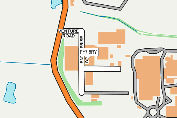 FY7 8RY map - OS OpenMap – Local (Ordnance Survey) FY7 8RY map - OS OpenMap – Local (Ordnance Survey)