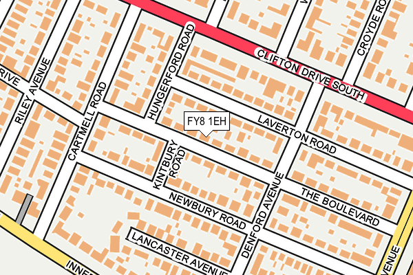 FY8 1EH map - OS OpenMap – Local (Ordnance Survey) FY8 1EH map - OS OpenMap – Local (Ordnance Survey)