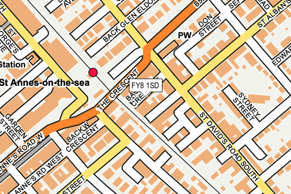 FY8 1SD map - OS OpenMap – Local (Ordnance Survey) FY8 1SD map - OS OpenMap – Local (Ordnance Survey)