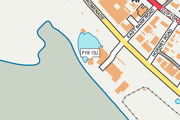 FY8 1SJ map - OS OpenMap – Local (Ordnance Survey) FY8 1SJ map - OS OpenMap – Local (Ordnance Survey)