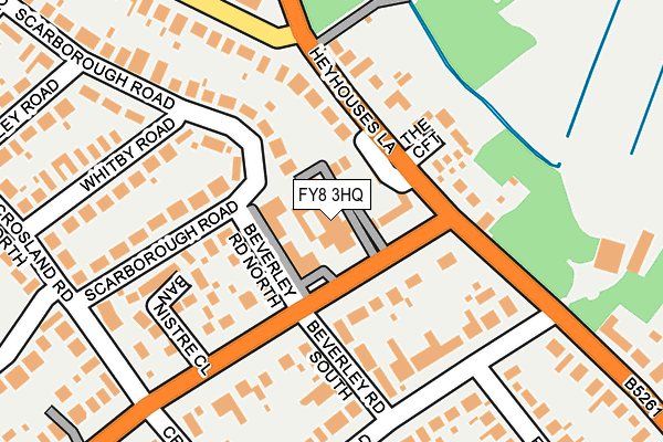 FY8 3HQ map - OS OpenMap – Local (Ordnance Survey) FY8 3HQ map - OS OpenMap – Local (Ordnance Survey)
