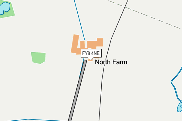 FY8 4NE map - OS OpenMap – Local (Ordnance Survey) FY8 4NE map - OS OpenMap – Local (Ordnance Survey)